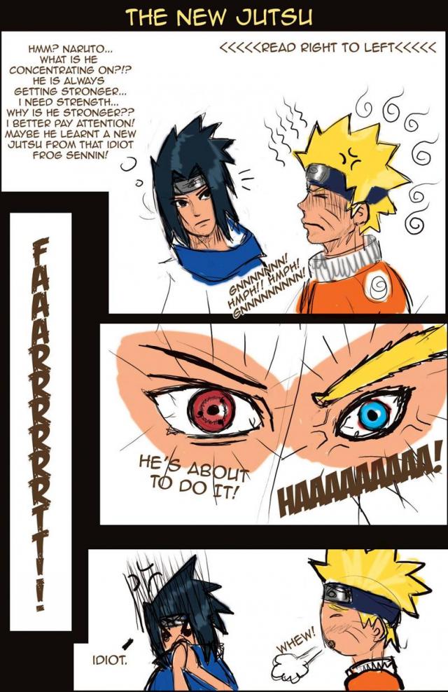 Naruto has a new jutsu!